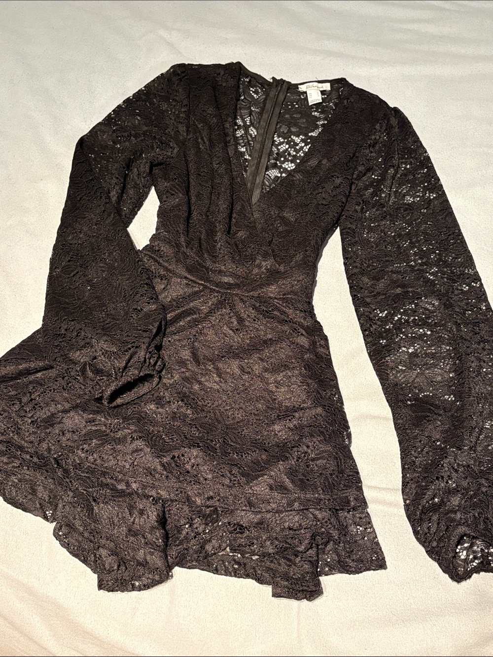 ReVamped Black Lace Romper